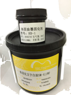 Chine Encre de carte PCB d'encre à marquer durcissable thermique à forte adhésion blanche/de noir couleur d'impression offset fournisseur