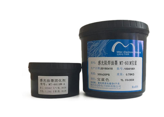 Chine Le masque photosensible de soudure de couleur bleue, soudure liquide résistent à l'encre de carte PCB de masque fournisseur