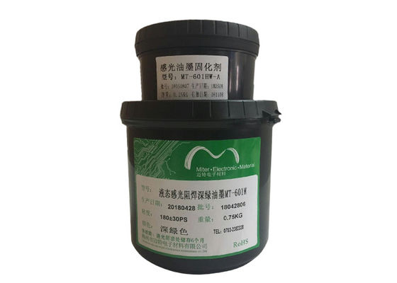 Chine Mi masque de soudure de Photoimageable, liquide et masque verts de soudure de vert d'image de photo fournisseur
