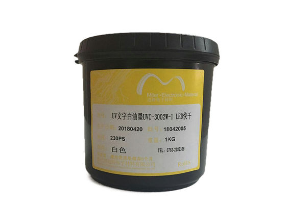 Chine Couleur blanche de masque durcissable UV réfléchi élevé de soudure pour l'industrie de carte PCB/LED fournisseur